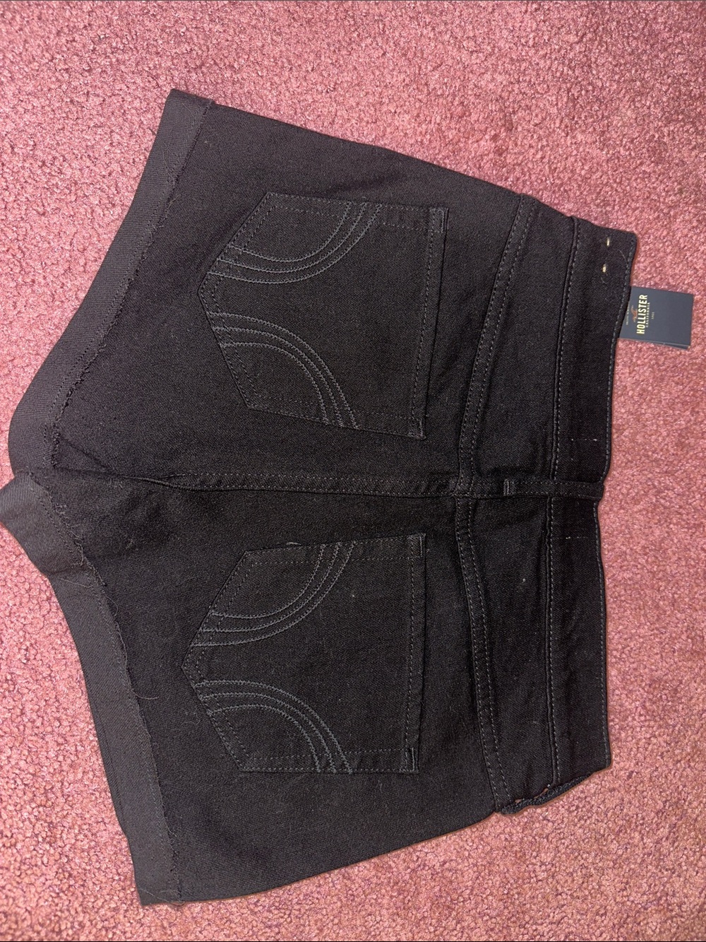 Hollister Black Jean Shorts - Picture 2 of 2
